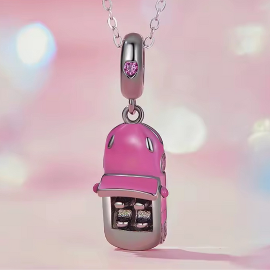 Hermoso charm colgante convertible esmalatado