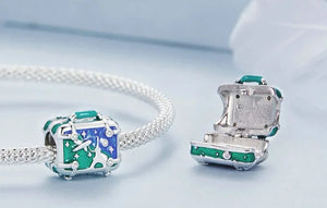 Charm fijo maleta de viaje París