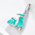 Charm colgante Motoneta Aqua