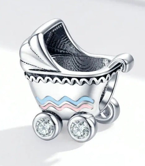 Hermoso charm carriola nino o niña
