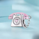 Charm telefóno retro style