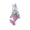 Charm conejita sirena esmaltada