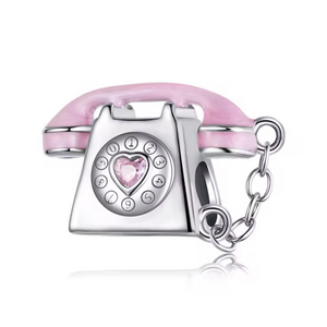 Charm telefóno retro style
