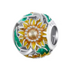 Charm hermoso girasol destellante