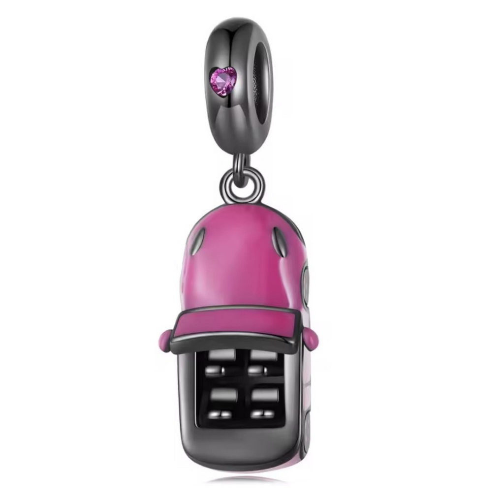 Charm hermoso colgante de auto convertible
