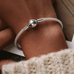 Brazalete de serpiente calado Love forever