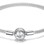 Brazalete de serpiente calado Love forever