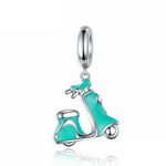 Charm colgante Motoneta Aqua