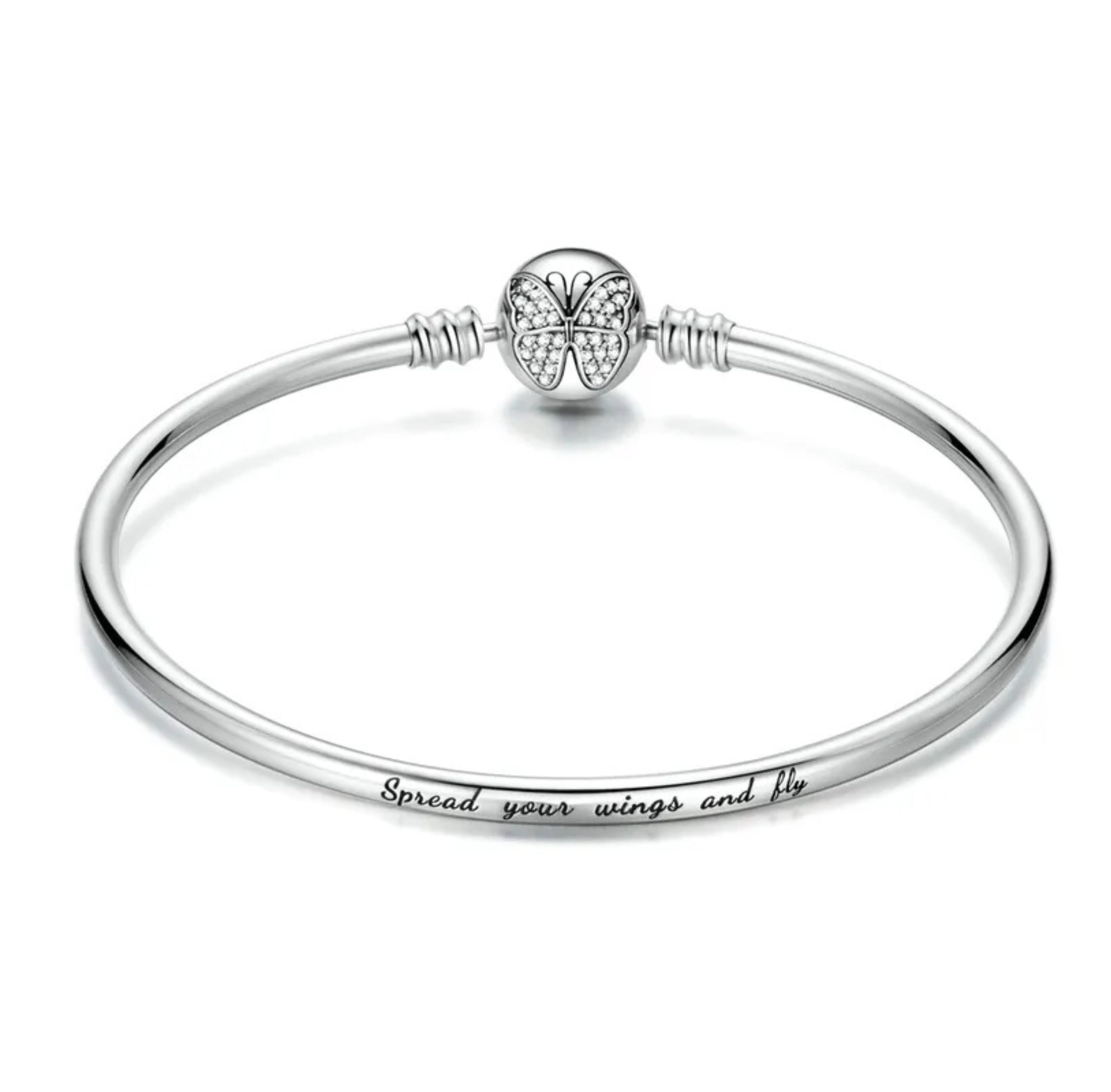 Brazalete rígido mariposa