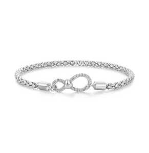 Brazalete con hebilla de amor infinito