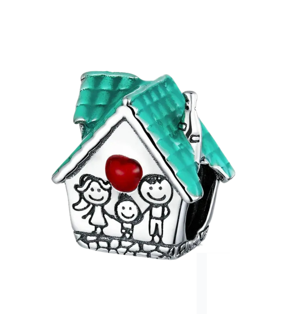 Charm fijo Casita de tres