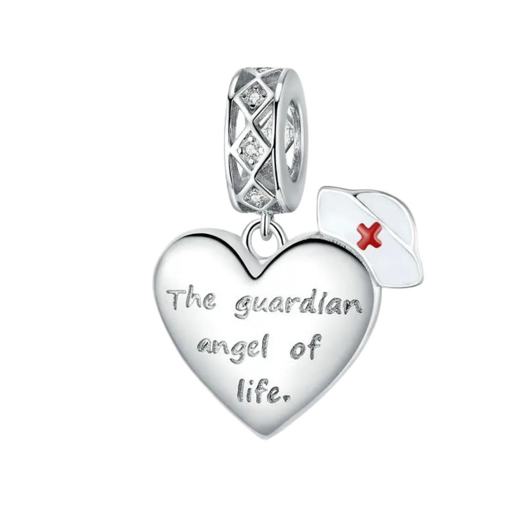Charm fijo corazón héroes de la salud