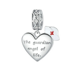 Charm fijo corazón héroes de la salud