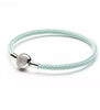 Pulsera de alambre tejido Aqua