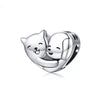 Charm fijo abrazo gatuno perruno